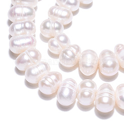 Natural Cultured Freshwater Pearl Beads Strands&nbsp;PEAR-N013-05F-01