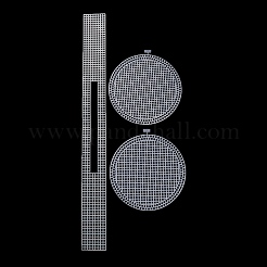 DIY Round Plastic Knitting Crochet Bag Making Kits&nbsp;DIY-H169-10A