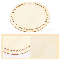 12 Sets 4 Style Wooden Basket Bottoms&nbsp;DIY-GF0004-76