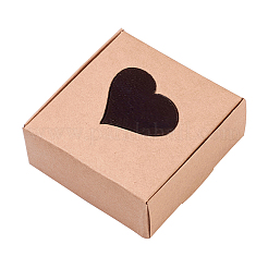 Square Kraft Paper Gift Storage Boxes&nbsp;CON-CJ0001-14