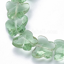 Transparent Glass Beads&nbsp;GLAA-Q066-10mm-B12