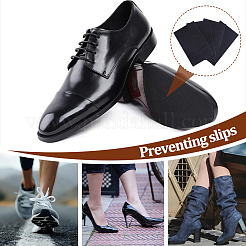 8Pcs 2 Styles Self-adhesive Synthetic Rubber Non-slip Shoe Sole Pad&nbsp;DIY-NB0015-90