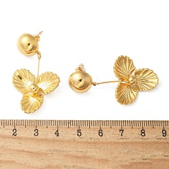304 Stainless Steel Stud Earrings&nbsp;EJEW-Z084-10G