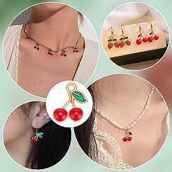 150Pcs Alloy Enamel Charms&nbsp;ENAM-PH0003-28