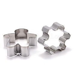 Non-Tarnish Stainless Steel Mixed Tool Shaped Cookie Candy Food Cutters Molds&nbsp;DIY-H142-12P