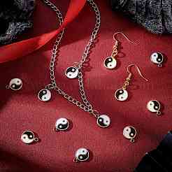 12Pcs 2 Colors Fashion 304 Stainless Steel Enamel Charms&nbsp;STAS-UN0035-98