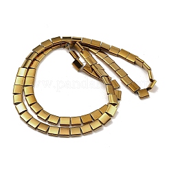 Electroplated Non-magnetic Synthetic Hematite Beads Strands&nbsp;G-G089-B02-04