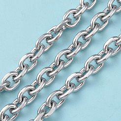 Oval Oxidation Aluminum Cable Chains&nbsp;CHA-K003-01P