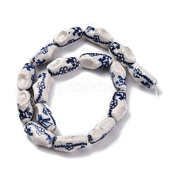 Handmade Porcelain Beads Strands&nbsp;PORC-I027-18A