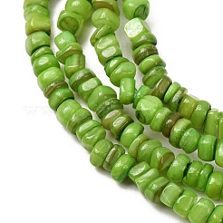 Dyed Natural Freshwater Shell Beads Strands&nbsp;SH-CBA2978-04B