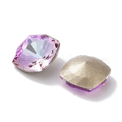 Glass Rhinestone Cabochons&nbsp;RGLA-G020-03B-D123
