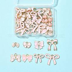 36Pcs 9 Styles Alloy Enamel Pendants&nbsp;ENAM-FS0003-43