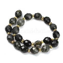Natural Green Wood Lace Stone/Wooden Jasper Beads Strands&nbsp;GG-CBA4A3B-A03