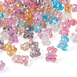 80Pcs 8 Colors Transparent Acrylic Pendants&nbsp;MACR-PJ0001-07