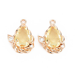 Glass Pendants&nbsp;GLAA-S054-30