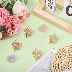 4Pcs Cicada Brooches&nbsp;JEWB-CA0001-63