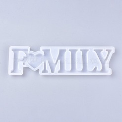 DIY Word Family Silicone Molds&nbsp;LS-DIY-L042-003