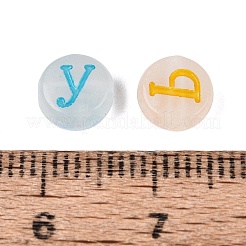 Luminous Transparent Acrylic Beads&nbsp;TACR-Q013-07B