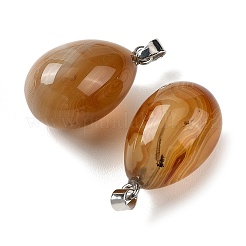 Natural Red Agate Pendants&nbsp;GG-K002-08A-21