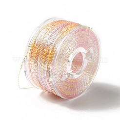 25 Rolls Polyester Metallic Threads&nbsp;OCOR-E026-05