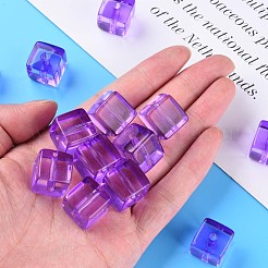 Transparent Acrylic Beads&nbsp;MACR-S374-14-B