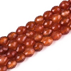 Natural Carnelian Beads Strands&nbsp;G-T142-84