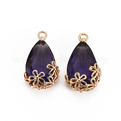 Transparent Glass Pendants&nbsp;X-GLAA-T007-05G