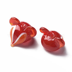Handmade Transparent Lampwork Beads&nbsp;LAMP-T011-12C