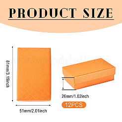 Rectangle Cardboard Paper Jewelry Box&nbsp;CON-TAC0015-01G