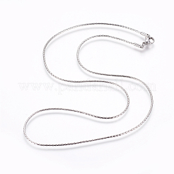 Non-Tarnish 304 Stainless Steel Boston Link Chain Necklaces&nbsp;NJEW-L160-007P