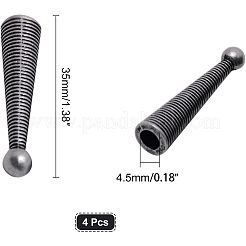 4Pcs Zinc Alloy Cord Ends&nbsp;FIND-CA0003-94