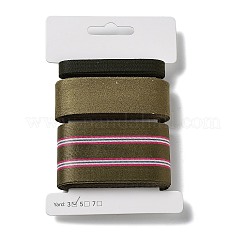 9 Yards 3 Styles Polyester Ribbon&nbsp;SRIB-C002-06D