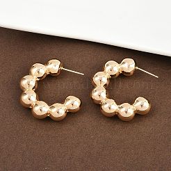 Brass Stud Earrings&nbsp;EJEW-H168-06G