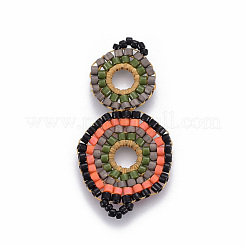 MIYUKI & TOHO Handmade Japanese Seed Beads Links&nbsp;SEED-A027-G23