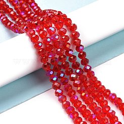 Electroplate Glass Beads Strands&nbsp;EGLA-A034-T4mm-L09