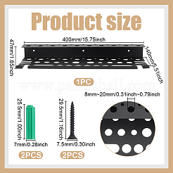 Iron Wall Mounted Tool Storage Organizer Racks&nbsp;ODIS-WH0331-26B