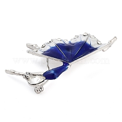 Zinc Alloy Crystal Rhinestone Brooches&nbsp;JEWB-I031-08A