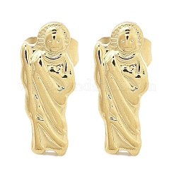 304 Stainless Steel Stud Earrings for Women&nbsp;EJEW-K271-03B-G