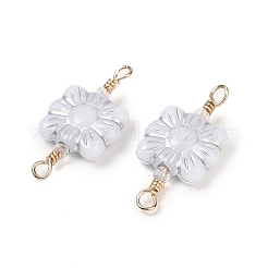 Opaque Acrylic Links Connector Charms&nbsp;KK-K296-07A-G