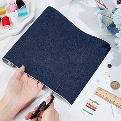 Denim Embroidery Fabric Kit&nbsp;DIY-WH0349-320E
