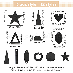 DIY Jewelry Making Finding Kit&nbsp;WOOD-PH0002-46