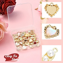 25Pcs 25 Styles Alloy Pendants&nbsp;FIND-YW0006-12