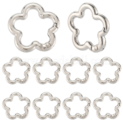 18Pcs Alloy Spring Gate Rings&nbsp;FIND-SC0019-02A
