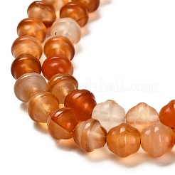 Natural Carnelian(Dyed & Heated) Beads Strands&nbsp;G-G203-02B