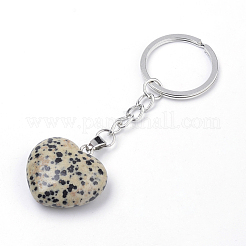 Synthetic & Natural  Mixed Stone Keychain&nbsp;KEYC-S252-02