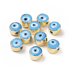 Handmade Evil Eye Lampwork Beads&nbsp;LAMP-P057-05G-03