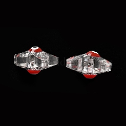 Transparent Glass Enamel Beads&nbsp;GLAA-C029-01B