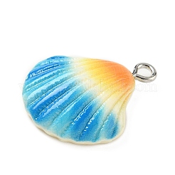 Opaque Resin Pendants&nbsp;RESI-C061-01C