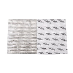 2 Sheets 2 Colors Iron On Rhinestone Glue Sheets&nbsp;MRMJ-CA0001-12