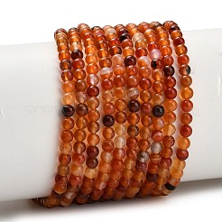 Natural Agate Beads Strands&nbsp;G-Z116-A06-3mm